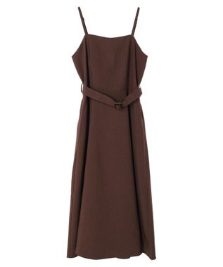 earth music&ecology ウエストマークキャミワンピース Mocha