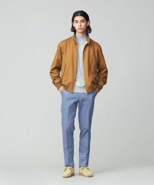 J.PRESS MEN ピースダイ トリコチンストレッチパンツ サックスブルー系