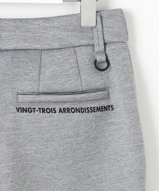 23区GOLF 【WOMEN】ダンボールニットパンツ 履き心地抜群でポケット付き！近所へのお出かけに◎ ライトグレー系