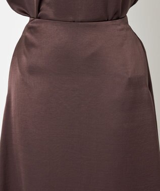 NAVE 【ReNAVE】タンブラーサテン スカート ブラウン系