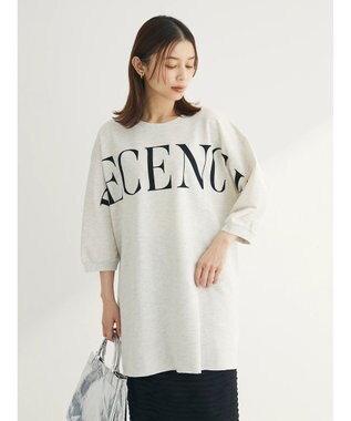 Green Parks ミニ裏毛ＢＩＧロゴチュニック Oatmeal