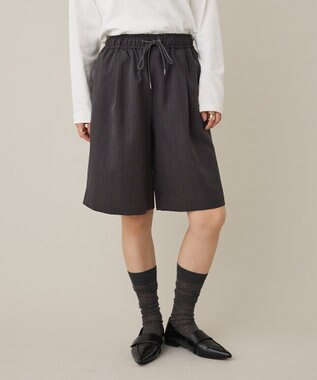 CRAFT STANDARD BOUTIQUE ウエストコードハーフパンツ