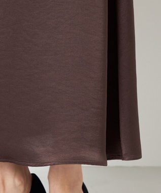 NAVE 【ReNAVE】タンブラーサテン スカート ブラウン系