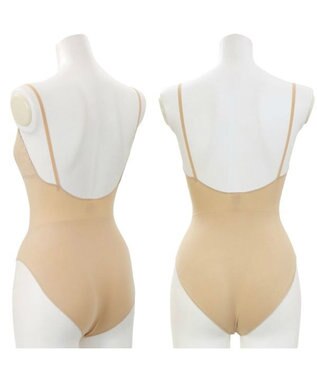 Chacott ボディファンデーション（シームレス）カップ差し込み可 ベージュ