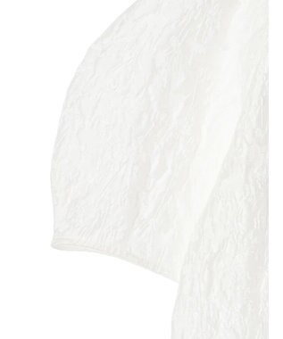 Green Parks AnriettMusee ショート丈ジャガードトップス Off White