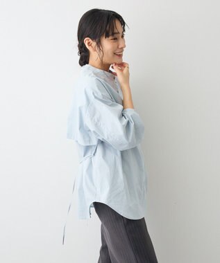 CRAFT STANDARD BOUTIQUE ヨークデザインシャツ Blue Green