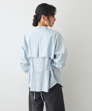 CRAFT STANDARD BOUTIQUE ヨークデザインシャツ Blue Green