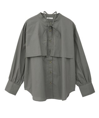 CRAFT STANDARD BOUTIQUE ヨークデザインシャツ Dark Gray