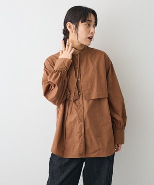 CRAFT STANDARD BOUTIQUE ヨークデザインシャツ Mocha