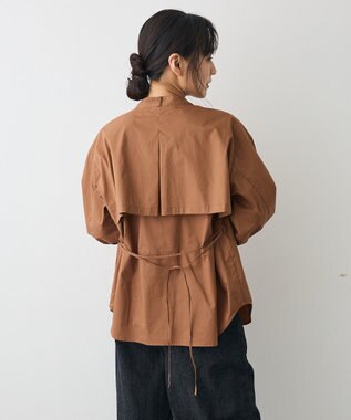 CRAFT STANDARD BOUTIQUE ヨークデザインシャツ Mocha