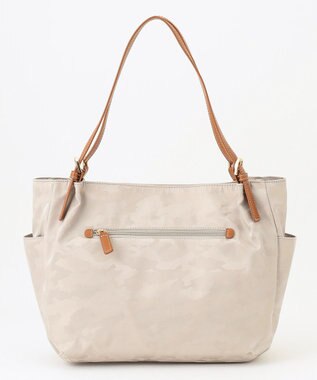 LA BAGAGERIE シャドージャカード A4トートバッグ アイボリー