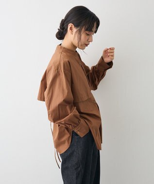 CRAFT STANDARD BOUTIQUE ヨークデザインシャツ Mocha