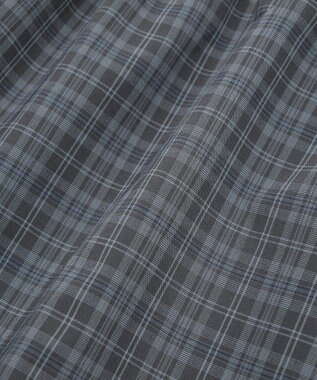 earth music&ecology ハイウエストランダムティアードチェックスカート Check Gray