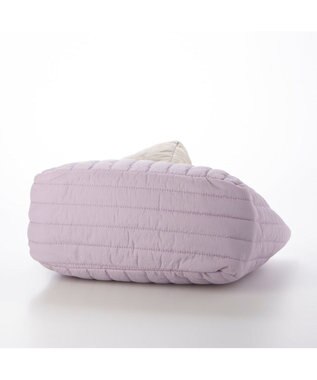 UNBILLION 【テレビ ドラマ着用アイテム】カシュカシュ cachecache / 親子キルティング刺繍トートバッグ ラベンダー