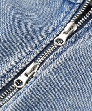 Green Parks デニムペプラムジレ Indigo