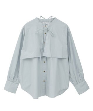 CRAFT STANDARD BOUTIQUE ヨークデザインシャツ Blue Green