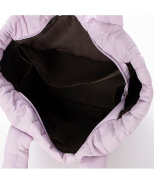 UNBILLION 【テレビ ドラマ着用アイテム】カシュカシュ cachecache / 親子キルティング刺繍トートバッグ ラベンダー