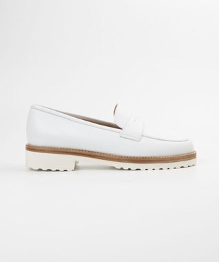 BONTRE 【LucaGrossi/ルカグロッシ】ホワイトソールコインローファー/5025-CAROIO-US ホワイト