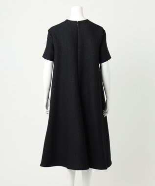 23区 【R(アール)】リングツイード ワンピース ブラック系