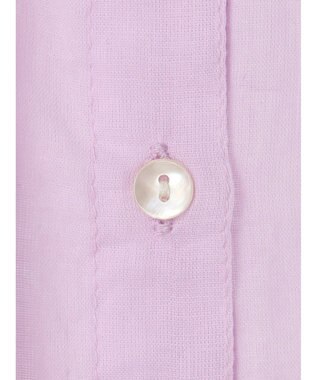 Green Parks インド綿　柔らかボイルシャツ Lavender