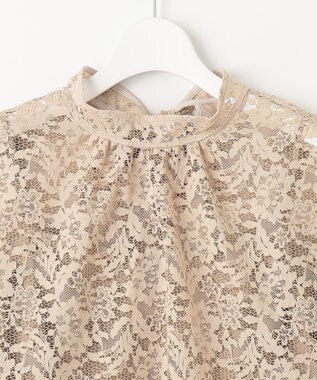 23区 【APPLAUDIR】レースコンビ ドレス ベージュ系