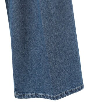 earth music&ecology サイドベルトデニムパンツ Medium Indigo