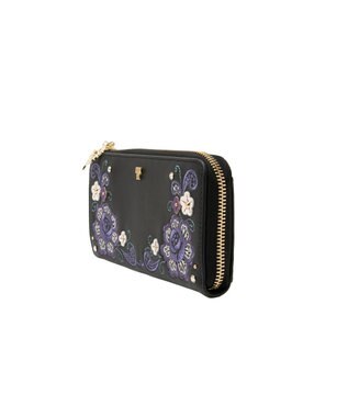 ANNA SUI ララ Lファスナー長財布 クロ