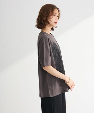 Green Parks ・ＳＵＧＡＲ　ＳＰＯＯＮ　トロンプルイユＴＥＥ Charcoal Gray