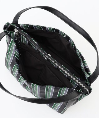 Y'SACCS マルチストライプ すっきりトート Mサイズ グリーン