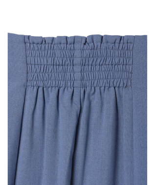 earth music&ecology フロントボタンマーメイドスカート Blue