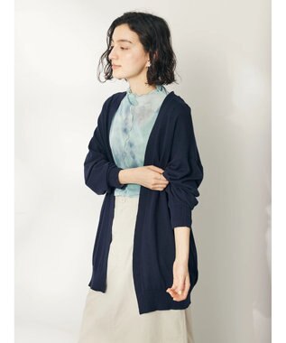 CRAFT STANDARD BOUTIQUE 強撚綿ニットカーディガン