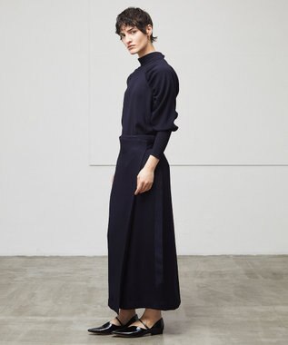 BEIGE， FLEUR / ラップスカート Navy