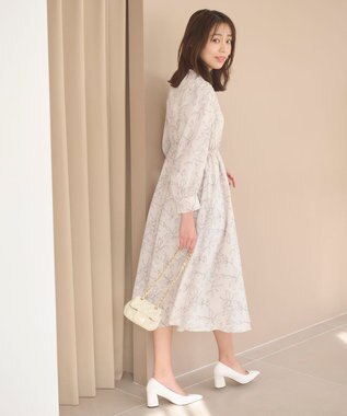 Feroux 【セットアイテム】ニットベストセット ワンピース ベージュ系2