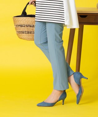 Tiaclasse 【日本製・洗える】穿き心地抜群のシェルタリングドライパンツ サックス