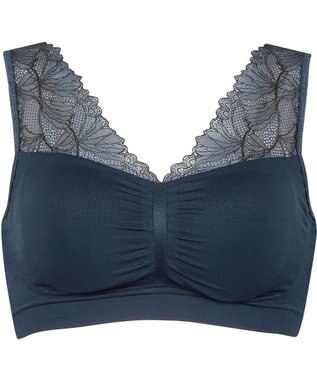 Wing ノンワイヤーブラ　【ナイトアップブラルーム】　寝るとき用ブラ　バストの脇流れを防ぐ　パッド有り　ウイング／ワコール　KB3510 コン