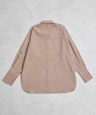 earth music&ecology ２ｗａｙマントスリーブシャツ Mocha