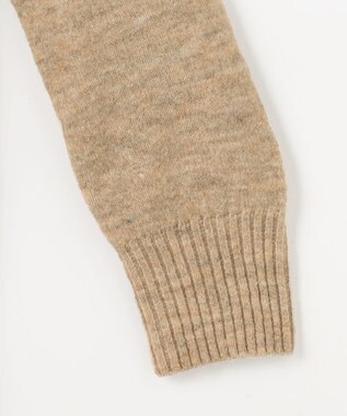 ANY SIS 【洗える】クロスレイヤードニット ワンピース ベージュ