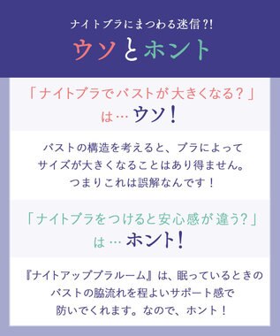 Wing ノンワイヤーブラ　【ナイトアップブラルーム】　寝るとき用ブラ　バストの脇流れを防ぐ　パッド有り　ウイング／ワコール　KB3510 コン