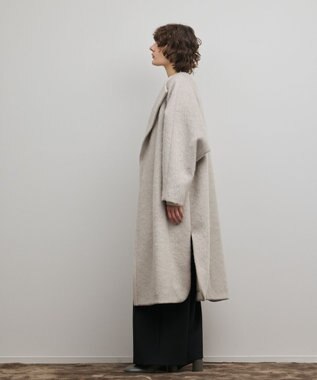 GRACE CONTINENTAL シャギードルマンコート グレー