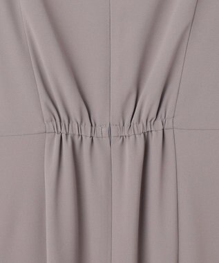 ANY SIS 【LilyCalin】ラインフラワーボレロ × ドレス ライトモカ