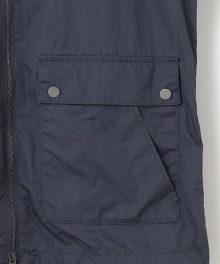 JOSEPH HOMME 【LEON 掲載】ブライトナイロンシャンブレー　スプリングブルゾン ネイビー系