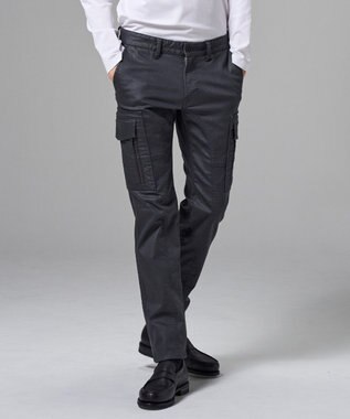 JOSEPH HOMME 【定番】ハイパワーソフトストレッチ デザインパンツ/ STICK DESIGN グレー系