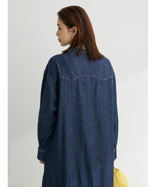 Green Parks ・ＳＵＧＡＲ　ＳＰＯＯＮ　デニムウエスタンワンピース One Wash