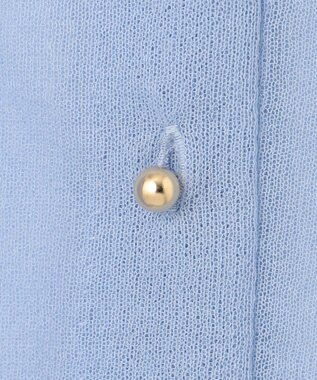 BEIGE， PYRRHOT / シアーコンビ リブカーディガン Sax