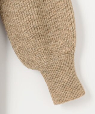 ANY SIS 【洗える】クロスレイヤードニット ワンピース ベージュ