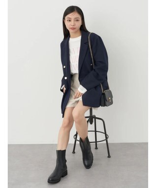 earth music&ecology テーラードジャケット Navy