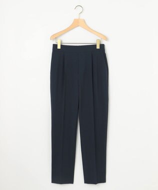 組曲 L スーパーライトストレッチテーパード パンツ ネイビー系