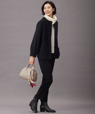 J.PRESS LADIES ピュアカシミヤ ネックウォーマー ホワイト系