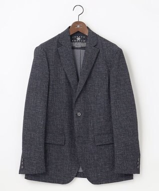 JOSEPH ABBOUD 【イージーケア・多機能】人気 ライトウェーブ ジャケット ネイビー系3