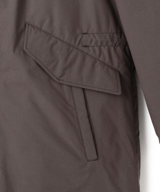 J.PRESS MEN 真冬の上質ドレスダウン【軽量 / 保温性 / 撥水性 / 透湿】ストレッチタフタ ADSモッズダウン コート カーキ系